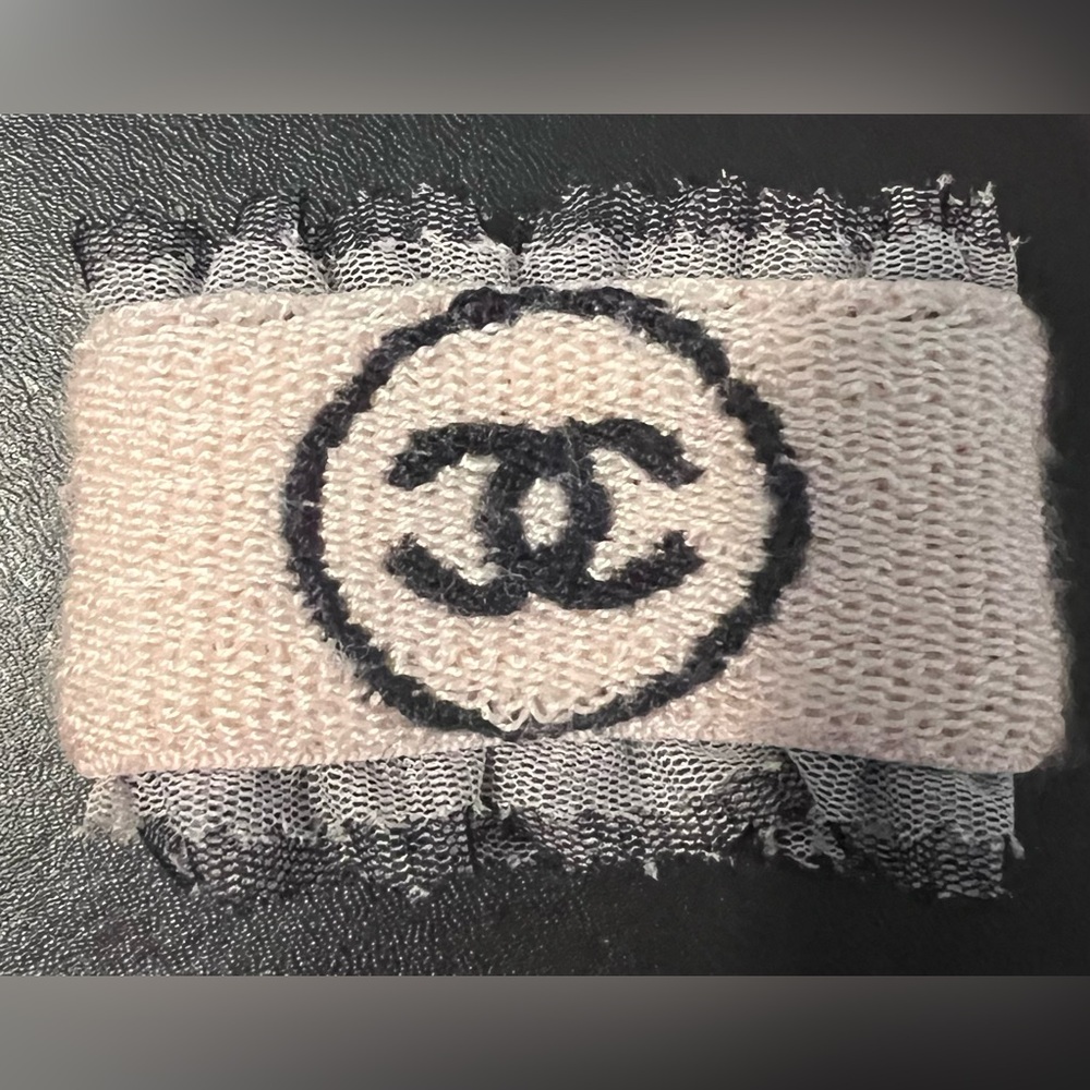 CHANEL Coco Mark light Pink Wristband - Wimbledon Tennis Bracelet